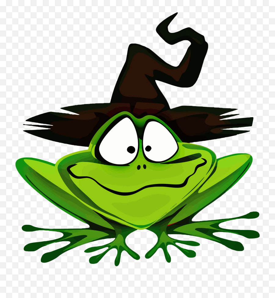 Clipart Of Frogs And Toads - Halloween Frog Clip Art Emoji,Frog Emoji Hat