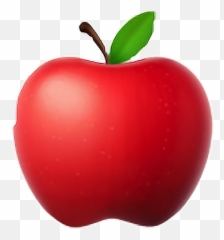 Emoji Emojisticker Emojistickers - Red Apple