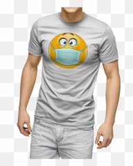 Camiseta Emoji Mascarilla - Superman T Shirt Red,Emojicon