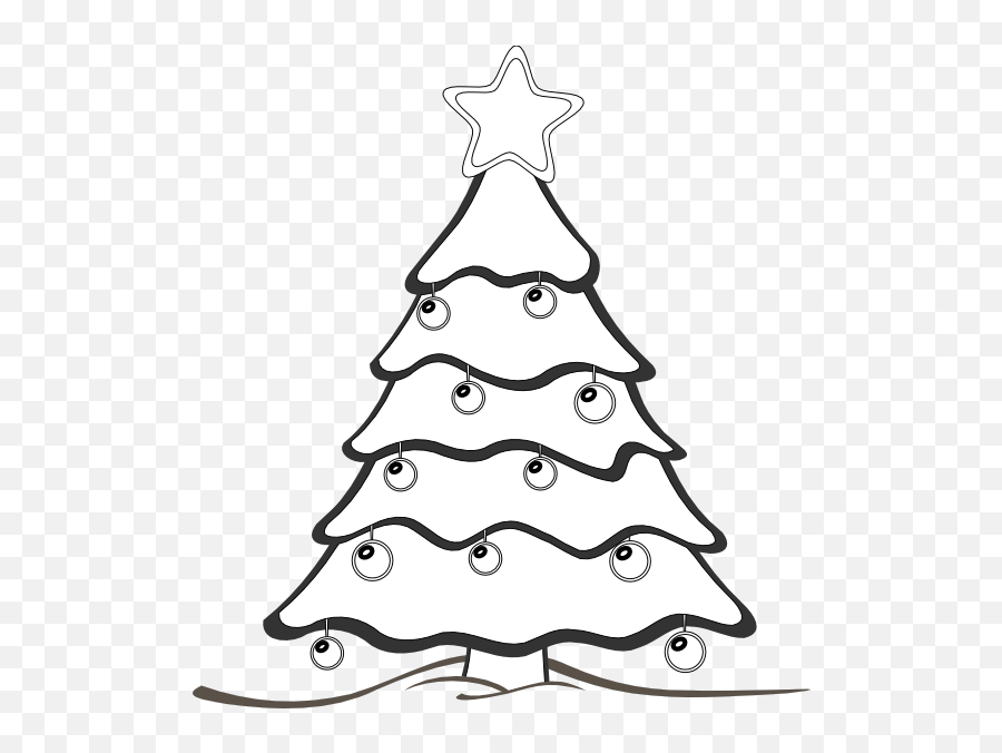 Library Of Christmas Tree Black And White Picture Library - Xmas Tree Clipart Black And White Emoji,Christmas Tree Emoji Png
