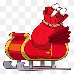 Sleigh Clipart - Sleigh Cartoon Png Emoji,Slay Emoji