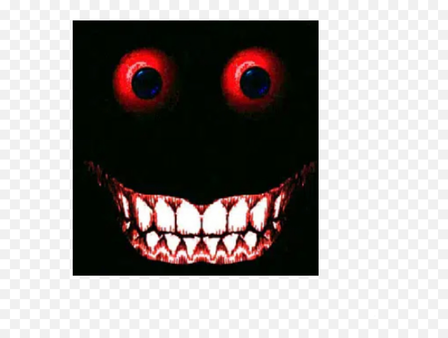 Creepy Smlie Sticker By Fire Bonnie - Smile Face Horror Emoji,Creepy Emoji