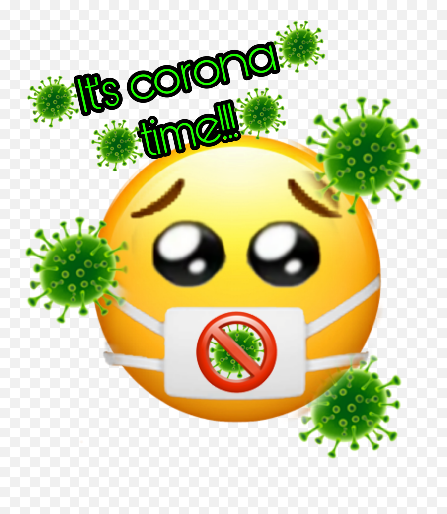 Corona Coronavirus Sticker By Lizzy - Corona Emoji,Sick Emojis