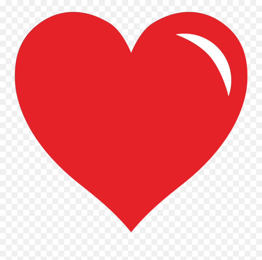 Red Heart Free Vector Clipart - Love Heart Emoji,Tiny Heart Emoji