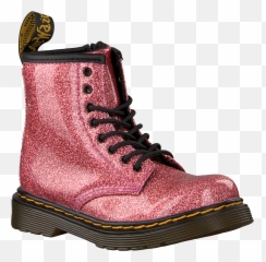 Pink Doc Marten Laces - Dr Martens 1460 Glitter Pink Emoji,Timbs Emoji