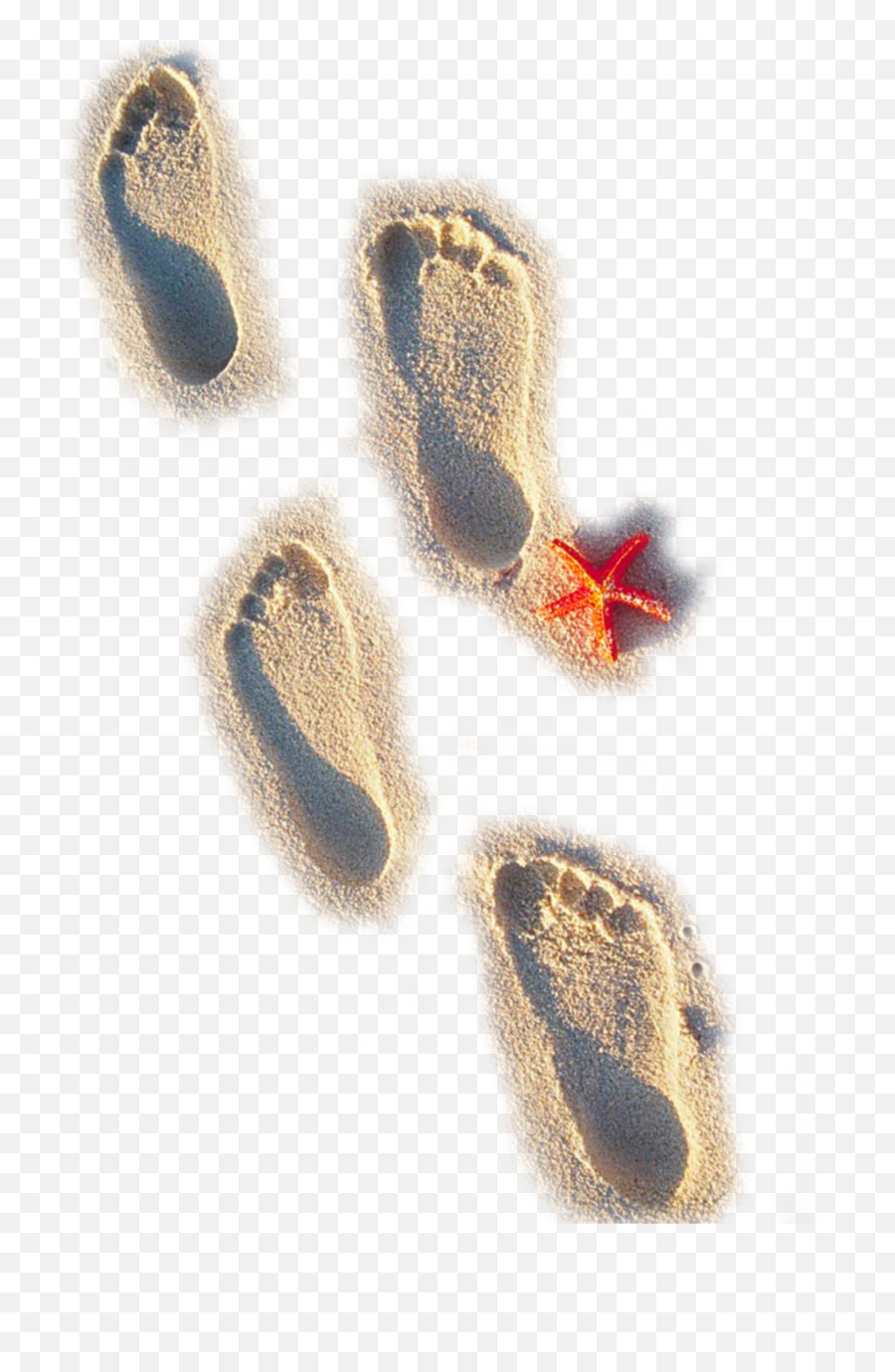 Mq Sand Footsteps Beach Footprints - Clip Art Emoji,Footsteps Emoji