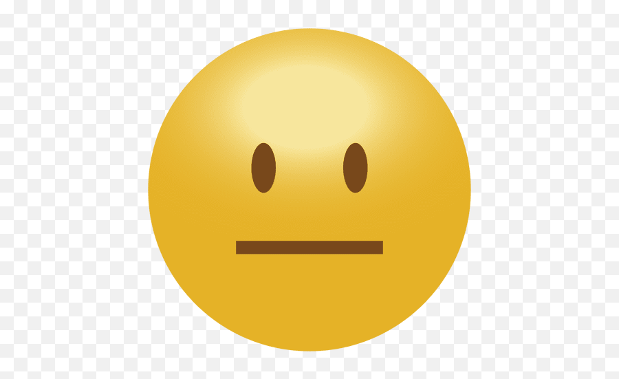 Emoji Emoticon Straight Face - Straight Face Emoji Png,Check Mark Emoji
