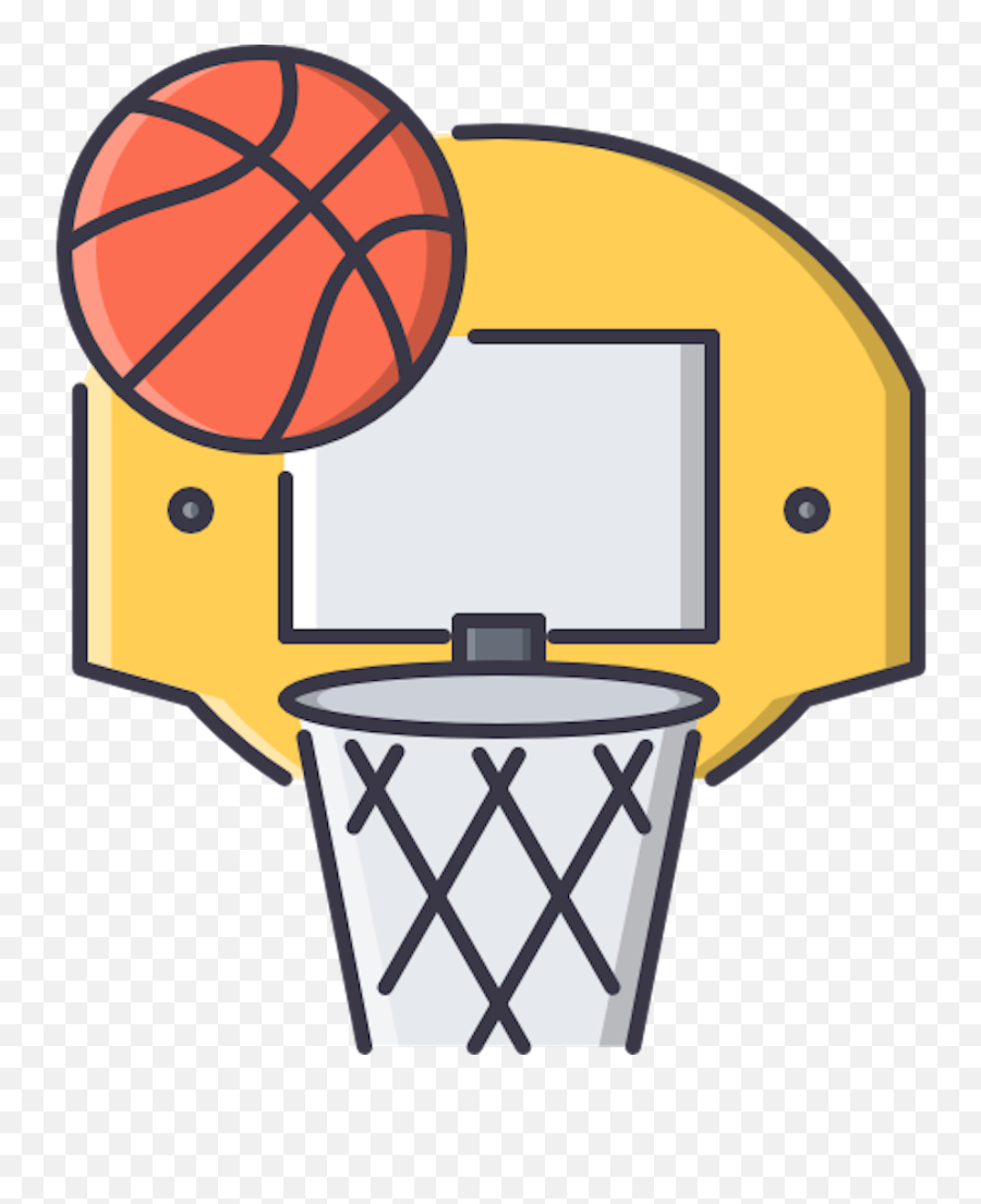 Clipart Freeuse Library Png Files - Basketball Clip Art Png Outline Emoji,Basketball Emojis