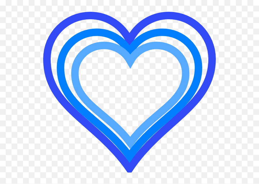 Blue Heart Clipart - Clip Art Blue Hearts Emoji,Blue Heart Emoji Transparent