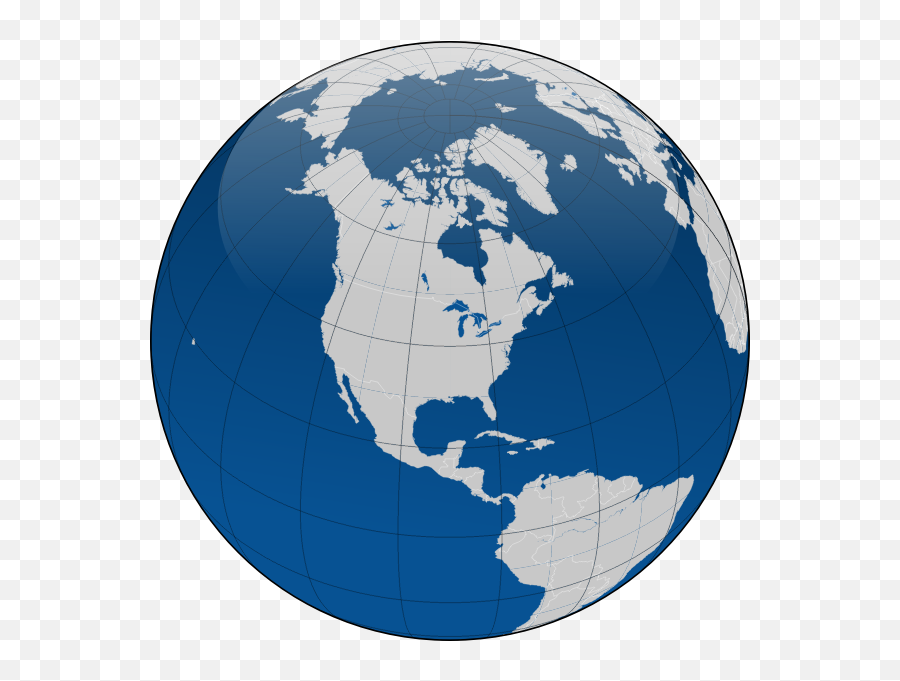 Globe With Borders Vector Clip Art - Globe Free Clip Art Emoji,Texas Emoji