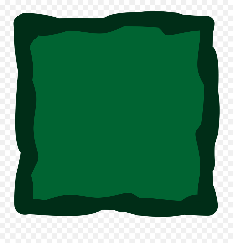 Dark Green Frame Album Square Border - Clip Art Emoji,Apple Book Wind Emoji