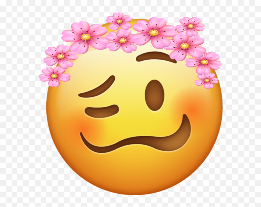 Emoji Emojiiphone Iphone Crown Crownflower Flowercrown - Nyse Emoji,Crown Emoticon