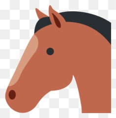 Twemoji2 1f434 - Imagen De Una Cara De Caballo Emoji,Honey Bun Emoji
