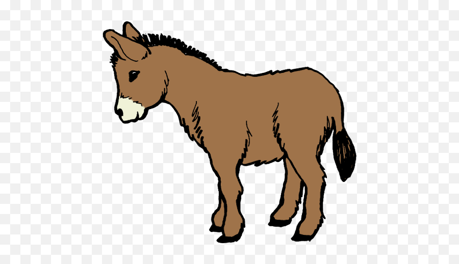 Clip Art Donkey Clipart Image - Clipart Donkey Emoji,Donkey Emoji Facebook