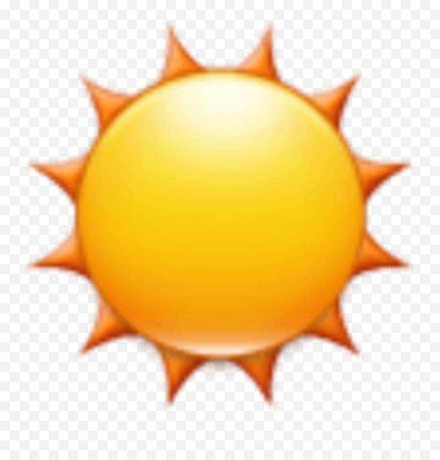 Sun Emoji Sunemoji Güne Sunlight Sunny - Clip Art,Sunlight Emoji