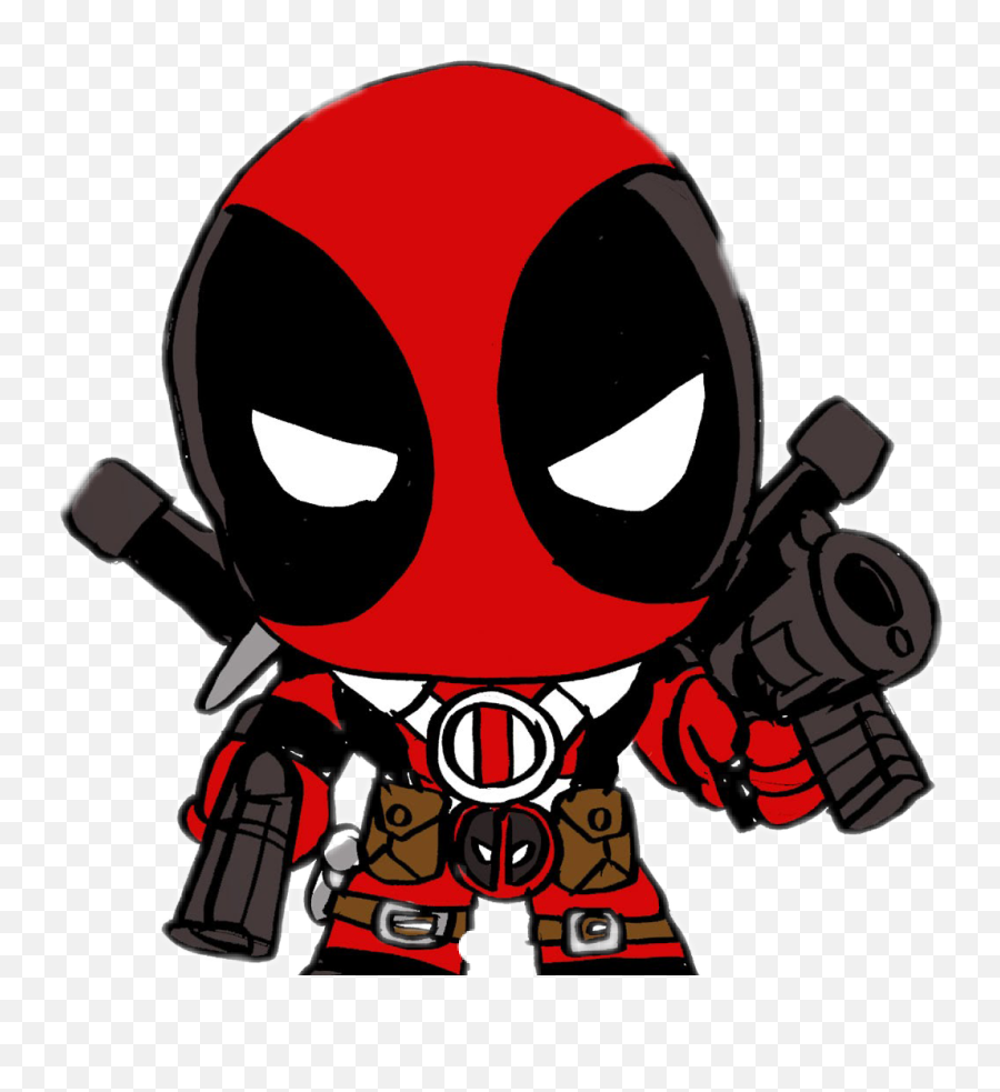 Deadpool - Deadpool Kawaii Emoji,Deadpool Emoji Sign