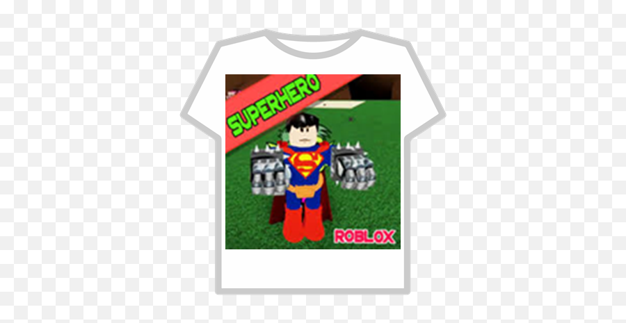 Superhero Tycoon T - Lava Adidas T Shirt Roblox Emoji,Is There A Superman Emoji