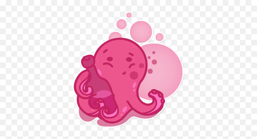 Octopus Emoji Stickers By Mohamed Taoufik - Clip Art,Shark Emoji