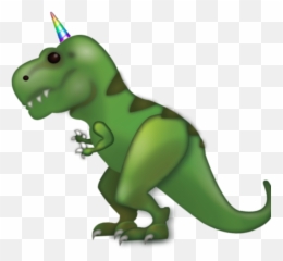 Dinosaur Unicornemoji - T Rex Emoji Iphone