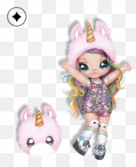 Na Na Na Surprise 2 - In1 Fashion Doll U0026 Plush Pom Na Na Na Surprise Series 1 Emoji,Guinea Pig Emoji