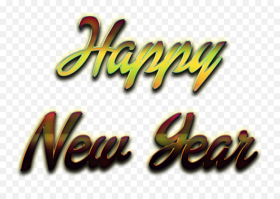 Happy New Year Png Images Transparent Fr 1110740 - Png Happy New Year Letter Design Emoji,Happy New Year Emojis