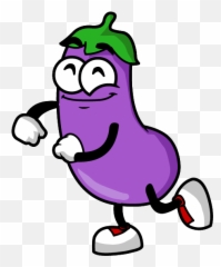Eggplant Stickers by HYPER Interactive LLC - Clip Art Emoji