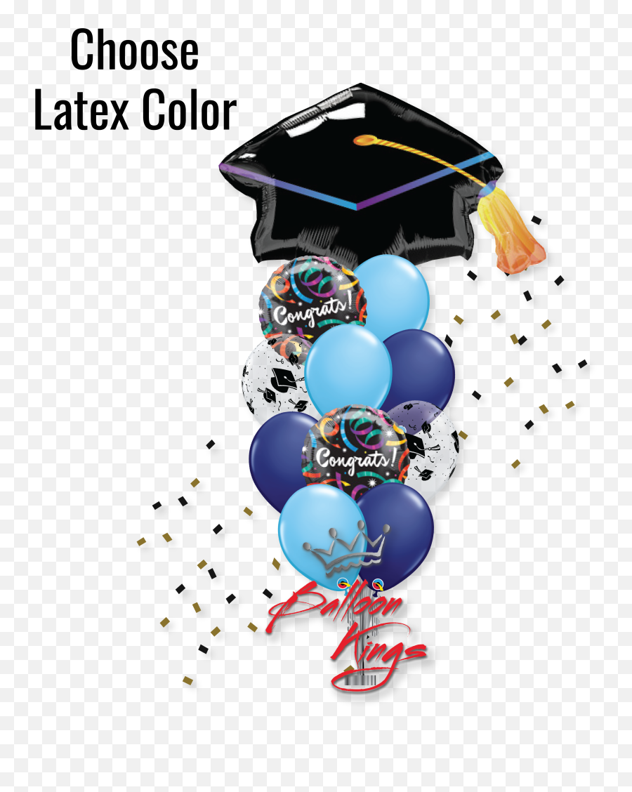Graduation Style 2 Large Bouquet Emoji,Party Streamer Emoji