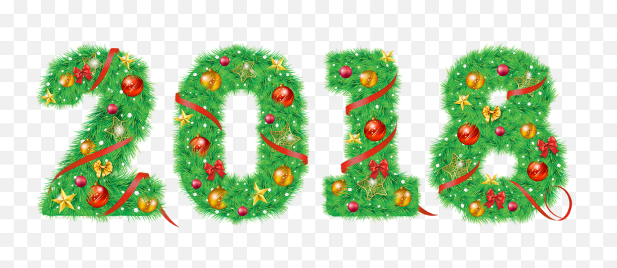 New Years Eve 2018 Ball Tape Christmas Tree - Hd 2018 On Christmas Ornament Transparent Background Emoji,Roller Coaster Emoji