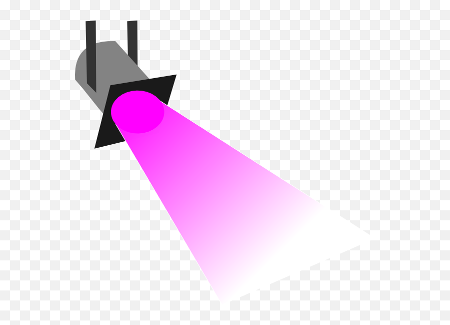 Spotlight Spot Light Clip Art At Clker Vector Clip Art - Transparent Dj Light Png Emoji,Spotlight Emoji