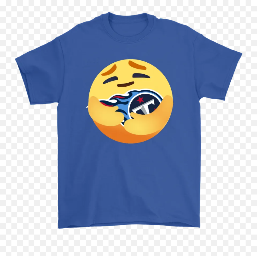 Tennessee Titans Love Hug Facebook - Funny Yoga Shirts Emoji,Tennessee Emoji