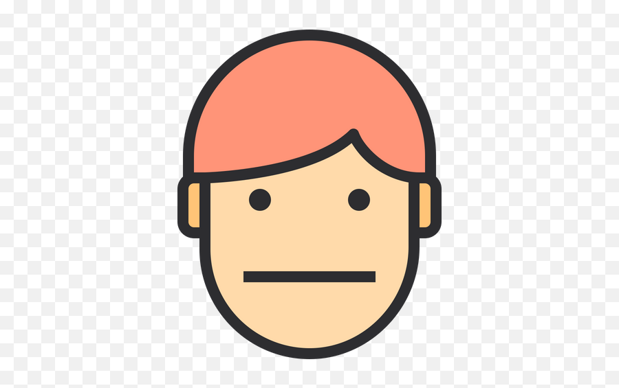 Man Emoji Icon Of Colored Outline Style - Icon,Gingerbread Man Emoji