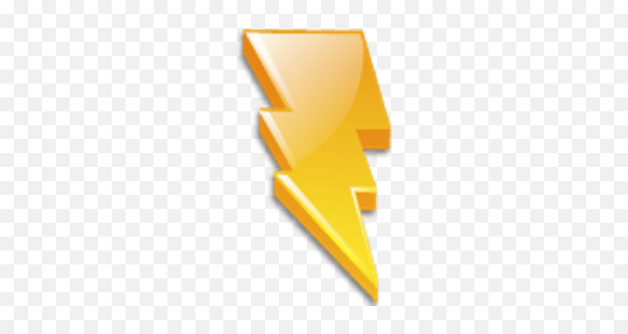 Realistic Lightning Bolt Transparent Background - Graphic Design Emoji,Thunderbolt Emoji