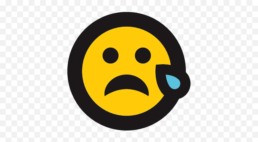 Emojis Emoticon Sad Tear Icon Emoji,Sobbing Emoji