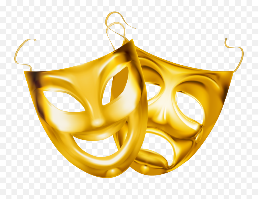 Faces Clipart Theater Faces Theater - Transparent Theater Mask Png Emoji,Theater Emoji