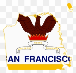 Flag Map Of San Francisco - Emoji