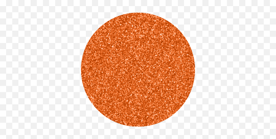 Circlesticker Circlepng Orange Glitter - Circle Emoji,Sparkly Emoji