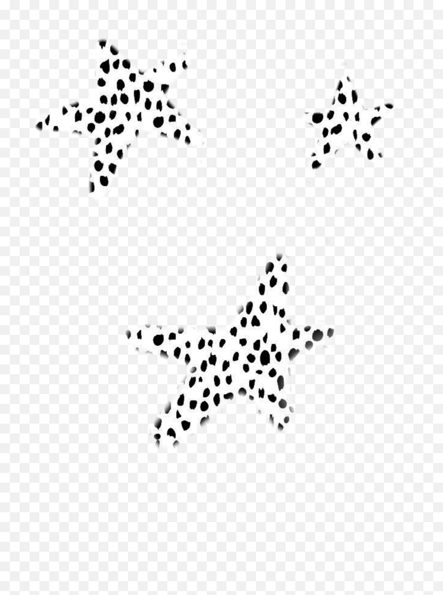 Black White Star Vsco Stars Freetoedit - Black And White Vsco Star Emoji,White Star Emoji