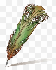 Free Quill Feather Pen Clipart - Feather Pen Clip Art Emoji,Quill Emoji