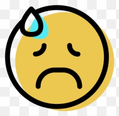 Icono Triste 5 Emoticon Gratis - Sad Png Emoji