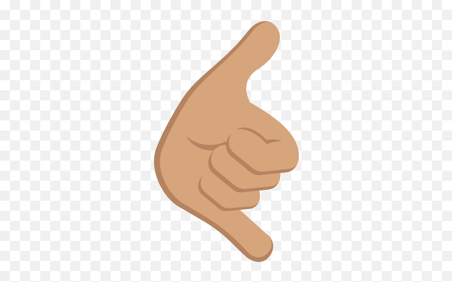 Hand Medium Skin Tone Emoji Emoticon - Sign,Hands On Hips Emoticon