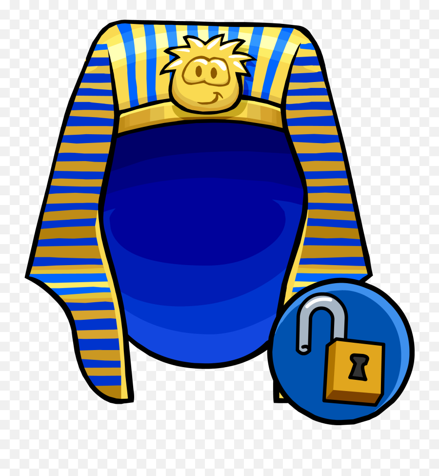 Pharaoh Headdress Unlockable Icon - Club Penguin Pharaoh Hat Emoji,Pharaoh Emoji