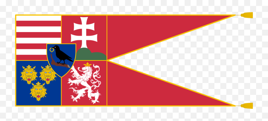 Flag Of Matthias I Of Hungary - Louis 2 Hungary Coat Of Arms Emoji,Budapest Flag Emoji