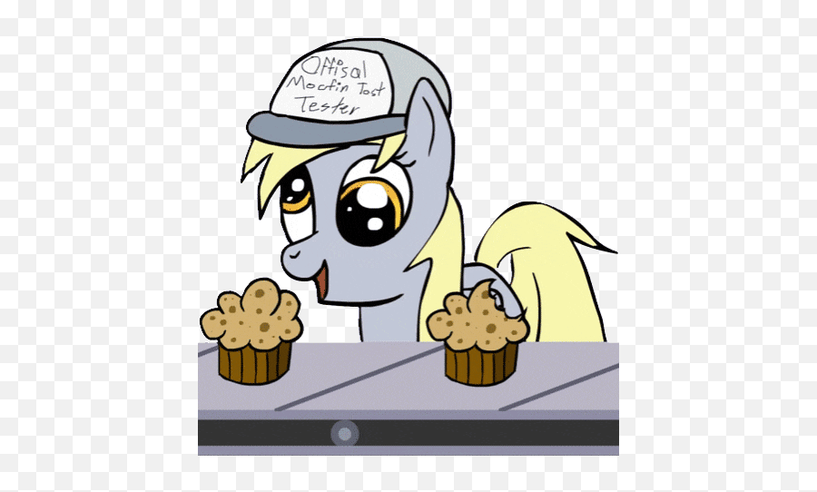 Top Factory Farming Stickers For Android U0026 Ios Gfycat - Derpy Hooves Muffin Gif Emoji,Muffin Emoji