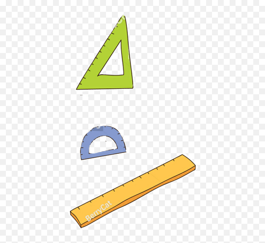 Ruler Geometry Geometryset Backtoschool - Clip Art Emoji,Ruler Emoji