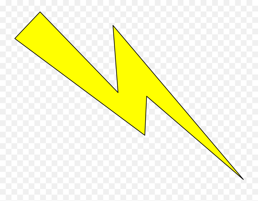 Lightning Clipart Royalty Free - Cartoon Lightning On Black Background Emoji,Lightening Emoji