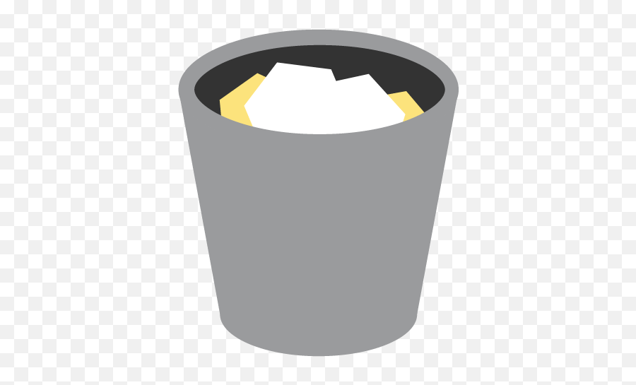 Appicns Trash Full Icon - Recycle Bin Icon Flat Emoji,Trash Emoji