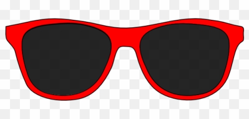 Black Glasses Sunglasses clipart u0026middot Red - Clipart Emoji