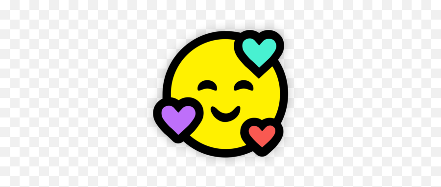 Flower Heart Cut Outs U2013 Popsignsco - Smiley Emoji,Emoji Cut Outs