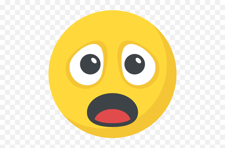 Sorprendido - Iconos Gratis De Emoticonos Smiley Emoji,Emoji Sorprendido Png