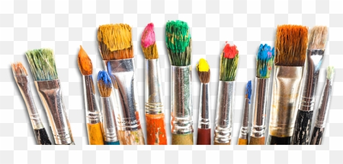 Download Watercolor Oil Painting Paintbrush PNG File HD - Brush Png Emoji
